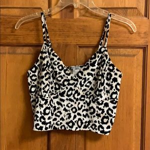 Leopard Crop Top